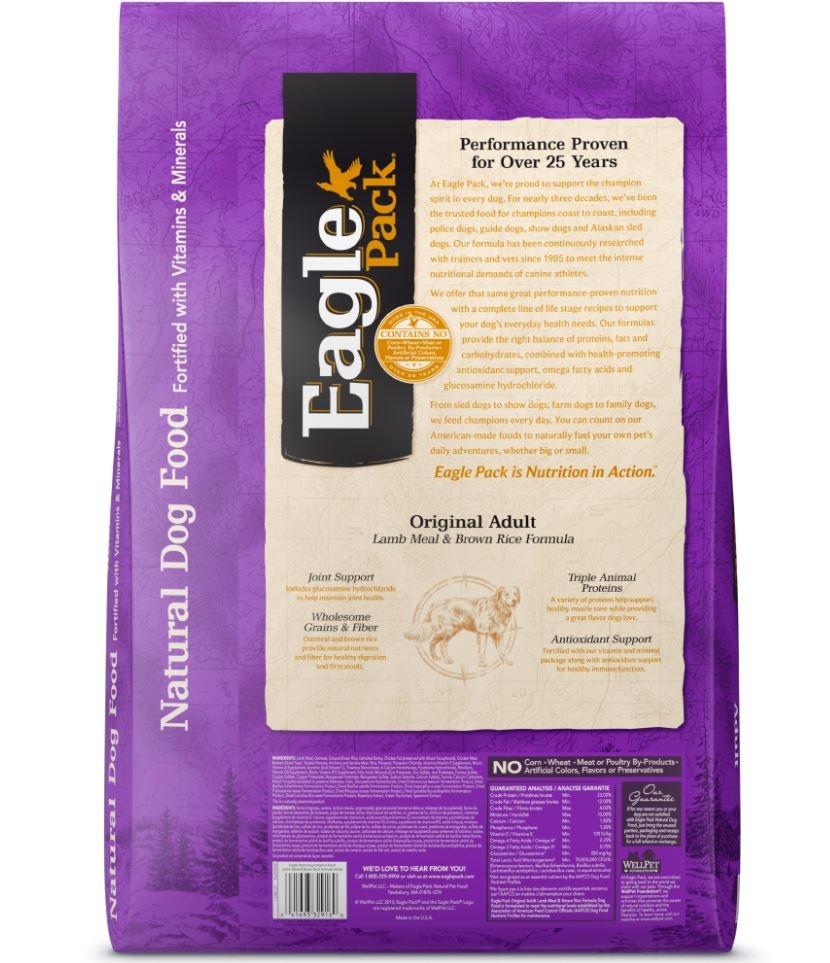 Eagle pack large hot sale breed puppy food