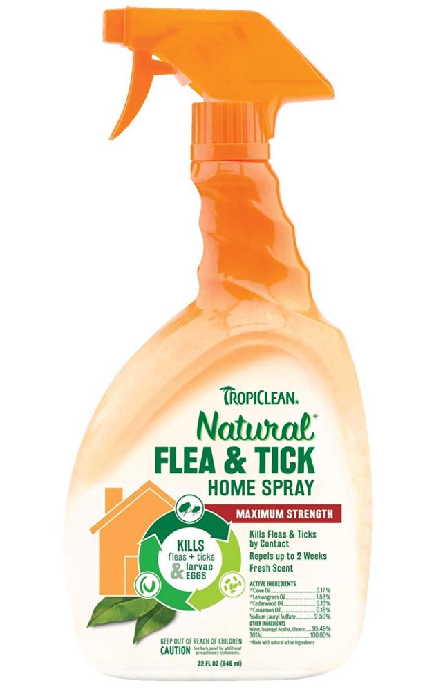 Tropiclean natural flea 2025 and tick spray