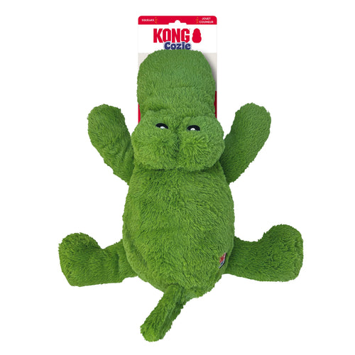 KONG Ali Alligator Cozie Plush Dog Toy