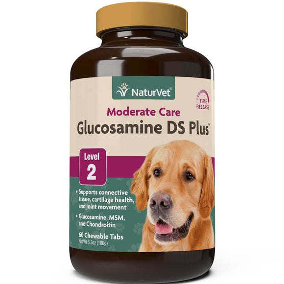 NaturVet Glucosamine DS Plus™ Tabs (120 Count)