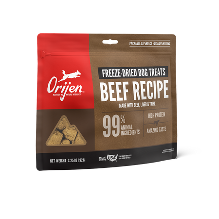 ORIJEN Beef Recipe Freeze Dried Dog Treats