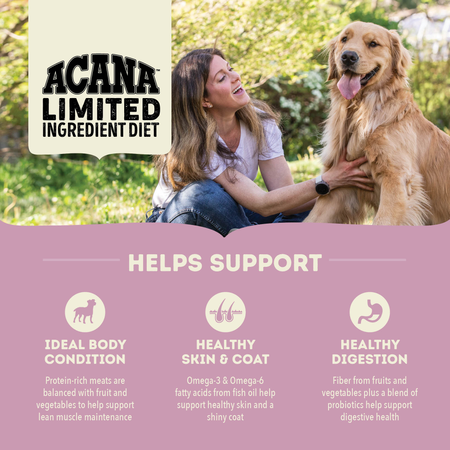 ACANA® Singles Limited Ingredient Lamb & Apple Recipe  Dry Dog Food