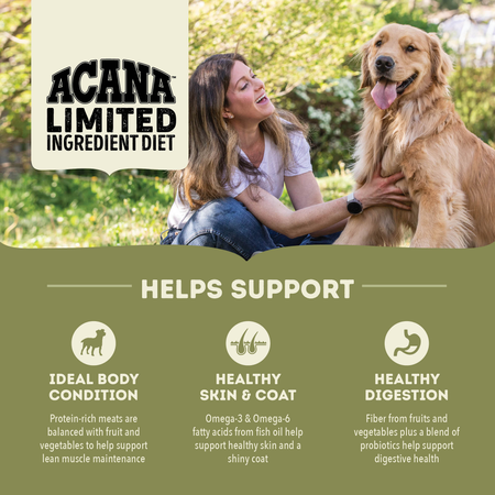 ACANA Singles Limited Ingredient Pork & Squash Recipe Dry Dog Food