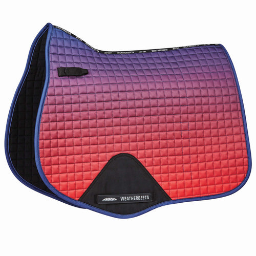 WEATHERBEETA PRIME OMBRE ALL PURPOSE SADDLE PAD STORMY SKY FULL