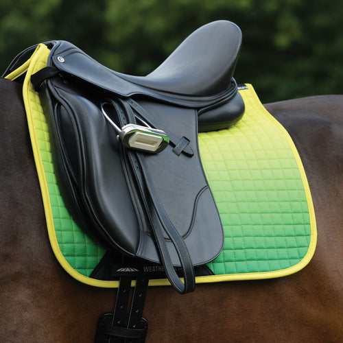 WEATHERBEETA PRIME OMBRE DRESSAGE SADDLE PAD SUNFLOWER FIELD FULL