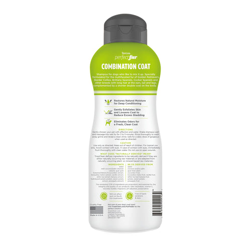 TropiClean Combination Coat Shampoo For Dogs