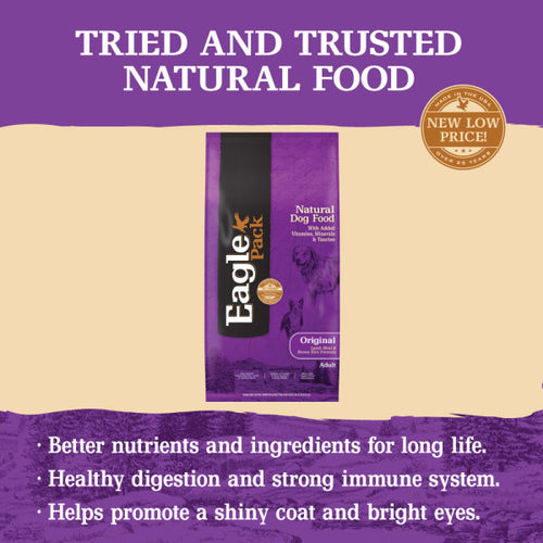 Eagle Pack Natural Lamb Meal and Brown Rice Formula Dry Dog Food