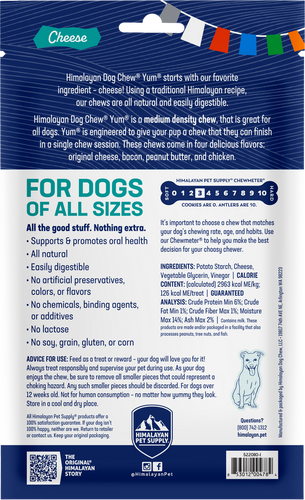 Himalayan Dog Chew YUM Cheese Dog Treats