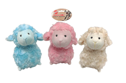 Ethical Pet SPOT Pastel Snuggle Lamb Dog Toy (1 Count)