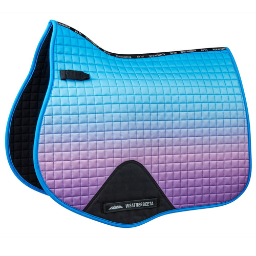 WEATHERBEETA PRIME OMBRE ALL PURPOSE SADDLE PAD LAGOON MIST FULL