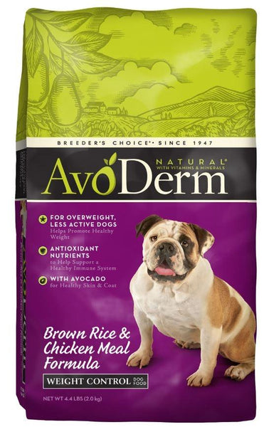 Avoderm dog food for skin allergies best sale