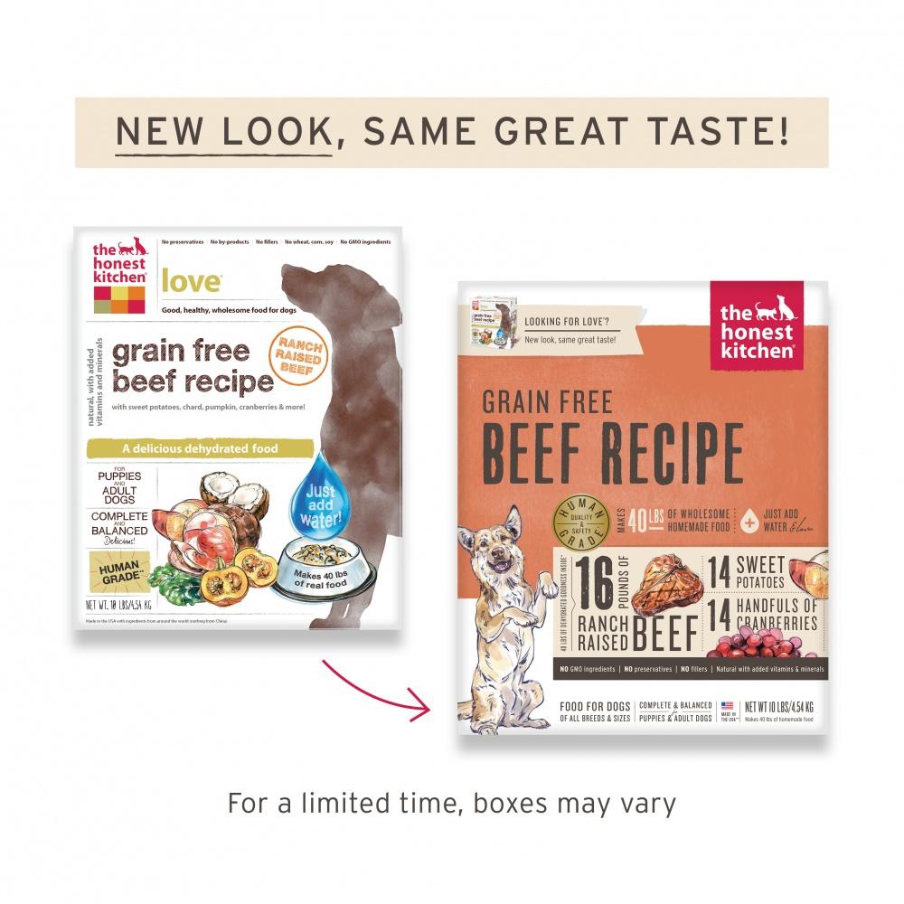 The honest kitchen hot sale grain free beef