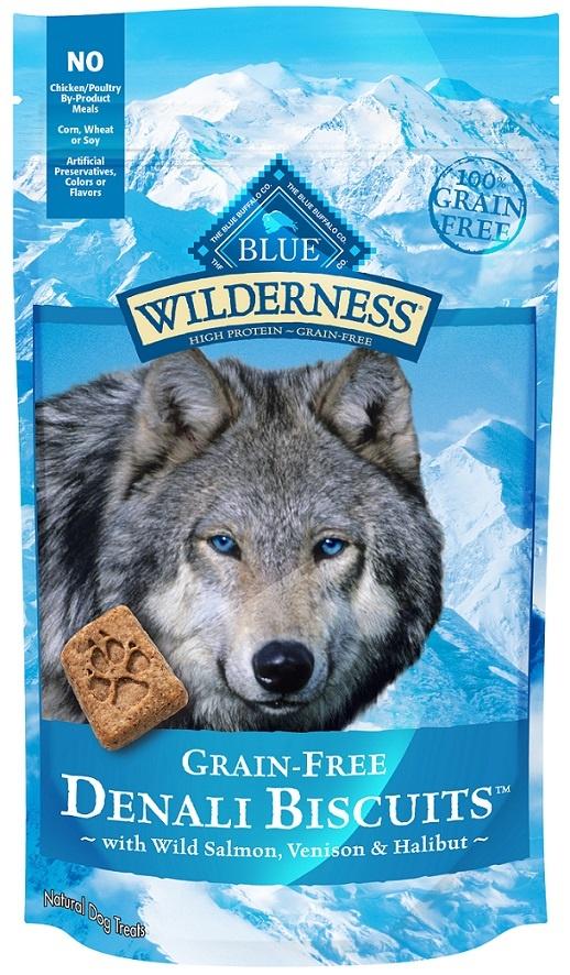 Blue Buffalo Wilderness Grain Free Denali Dinner Biscuits Dog Treats