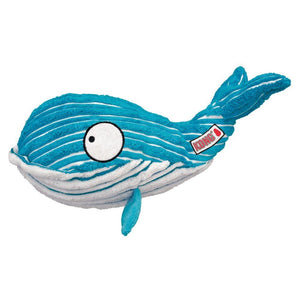 KONG CuteSeas Whale Crinkle Dog Toy