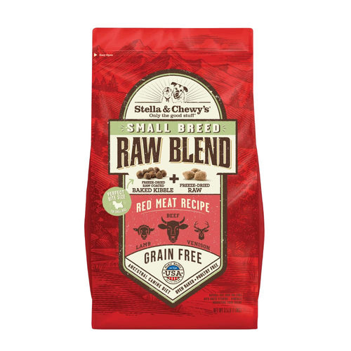 Stella & Chewy's Raw Blend Kibble Red Meat Recipe Small Breed Dry Dog Food