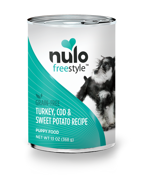 Nulo FreeStyle Turkey, Cod, & Sweet Potato Recipe Canned Puppy Food
