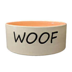 Spot WOOF DISH DOG 7″ CORAL