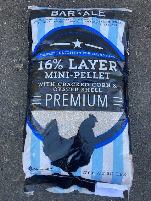 16% LAYER MINI PELLET WITH CORN & OYSTER SHELL