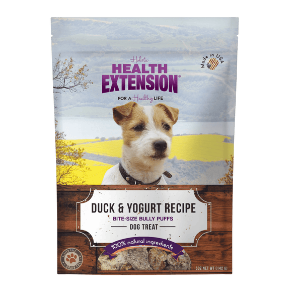 Health Extension Grain Free Duck & Yogurt Bully Puffs