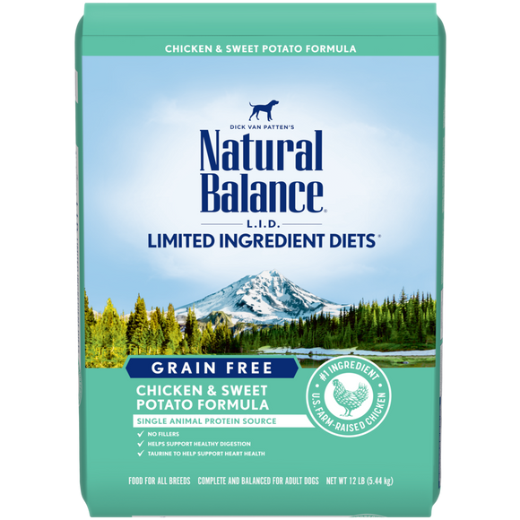 Natural Balance Pet Foods, Inc Limited Ingredient Diets® Grain Free Chicken & Sweet Potato Formula (24lb)