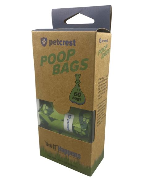 Petcrest® Poop Bag Eco Refill (60 Count)