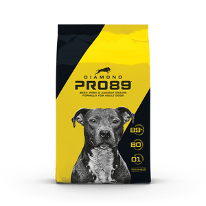 Diamond Pro89 Beef, Pork and Ancient Grains Dry Dog Food Formula with High Protein, Probiotics, and Premium Ingredients