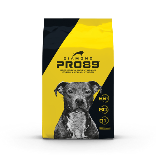 Diamond Pro89 Beef, Pork and Ancient Grains Dry Dog Food Formula with High Protein, Probiotics, and Premium Ingredients