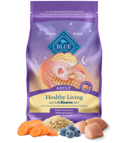 BLUE™ Healthy Living Adult Cats Chicken and Brown Rice Recipe