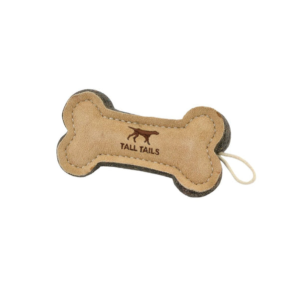Tall Tails NATURAL LEATHER BONE TOY