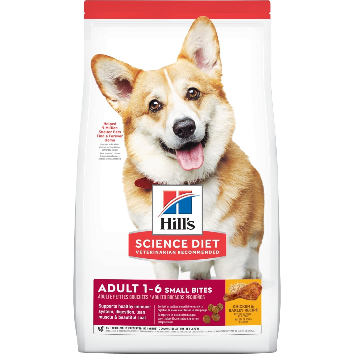 Hills mature dog food sale