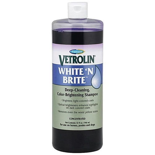 Farnam Vetrolin White 'N Brite Color-Brightening Shampoo