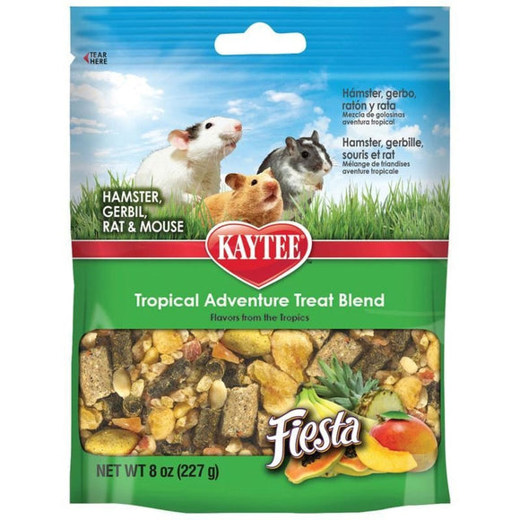 Kaytee Tropical Adventure Treat Blend for Hamster, Gerbil, Rat and Mouse