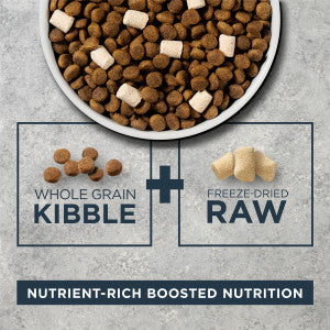 Instinct Dog Food Raw Boost Whole Grain Real Salmon & Brown Rice Recipe Dry Dog Food