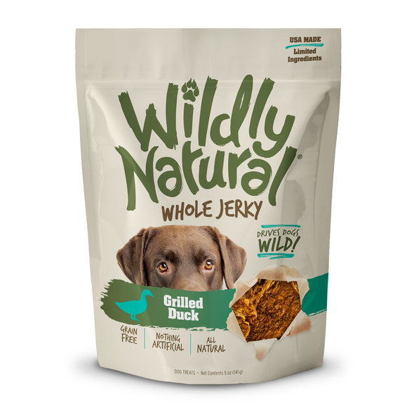 Fruitables Wildly Natural Jerky Grilled Duck Dog Treats